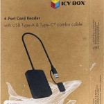 Icy Box Card Reader USB 3.2 για SD/microSD
