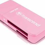 Transcend RDF5 Card Reader USB 3.0 για SD/microSD Ροζ