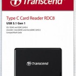 Transcend RDC8K2 Card Reader USB 3.1 για SD/microSD/CompactFlash