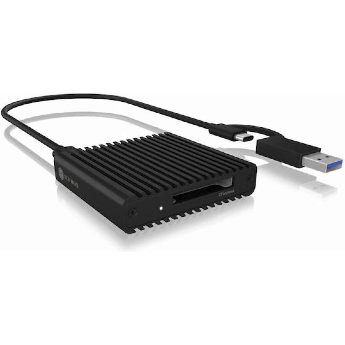 Icy Box Card Reader USB 3.0 Type-C για CFexpress