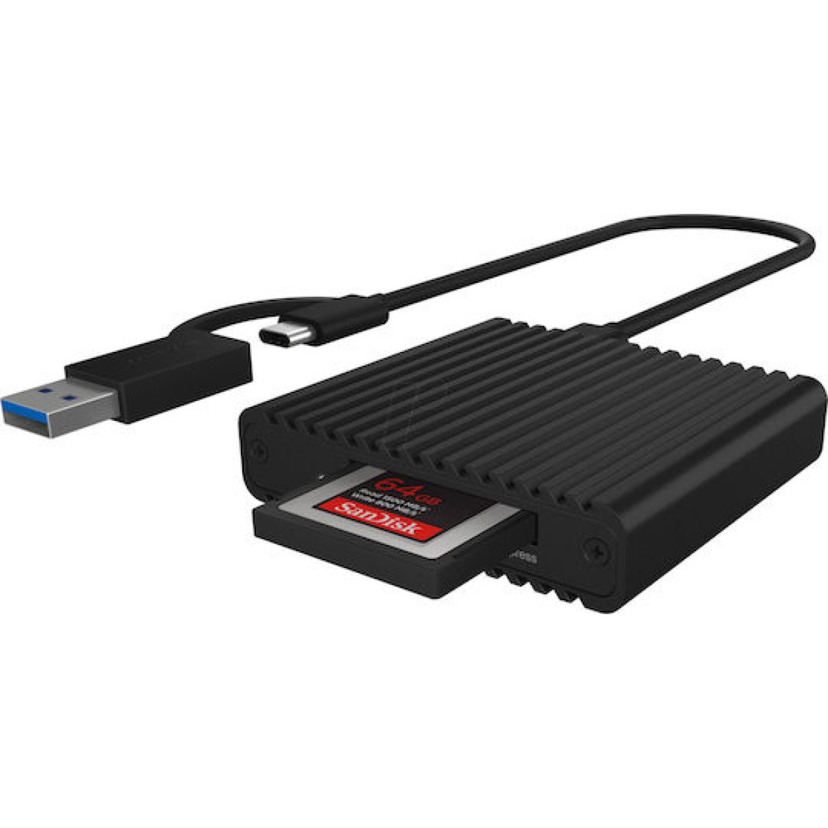 Icy Box Card Reader USB 3.0 Type-C για CFexpress