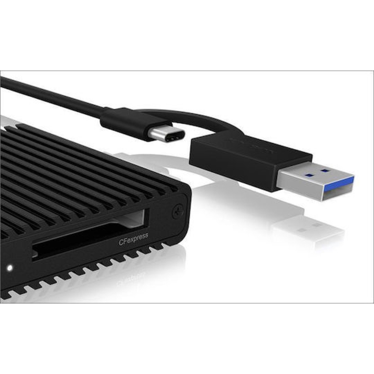 Icy Box Card Reader USB 3.0 Type-C για CFexpress