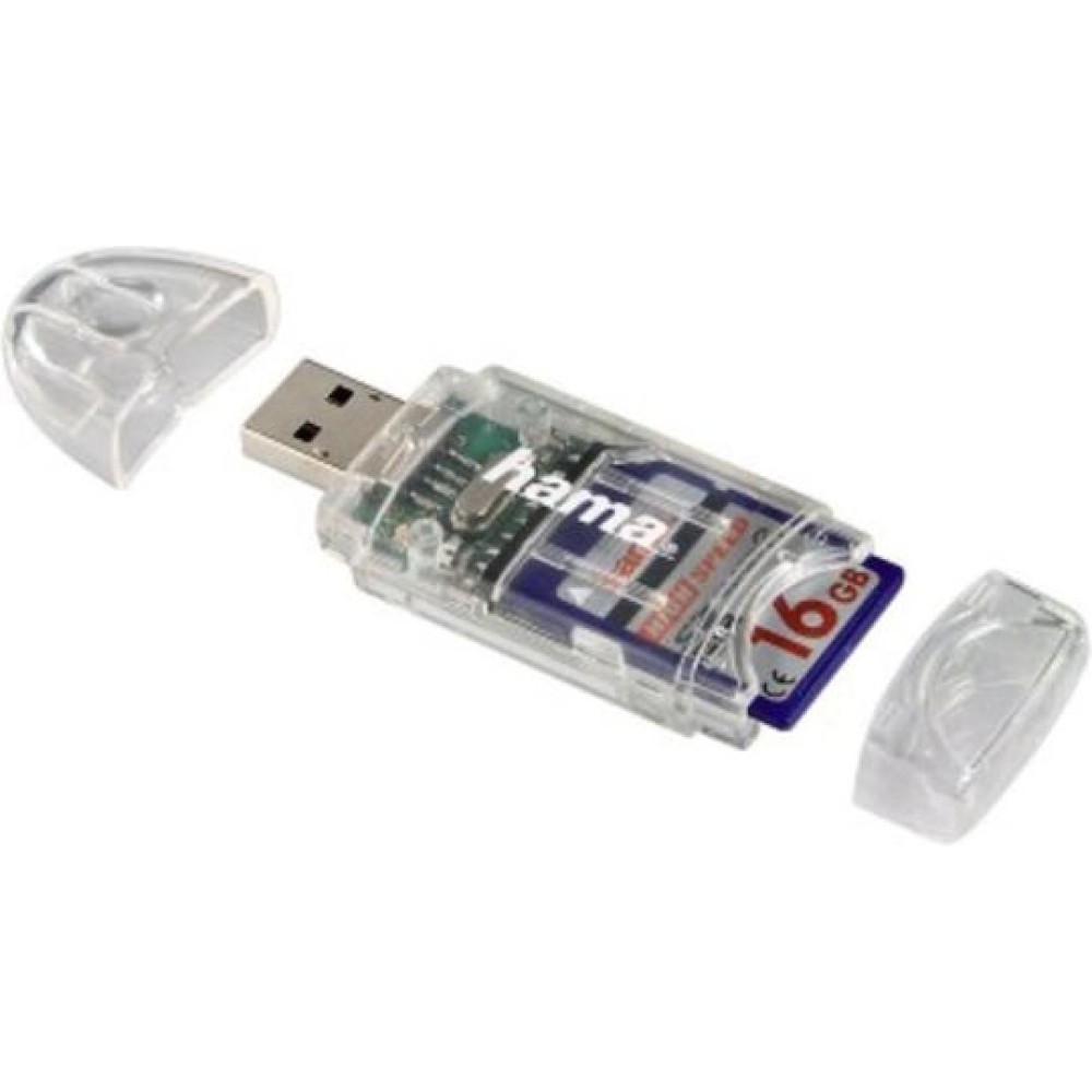 HAMA Card Reader USB 2.0 για Γκρι
