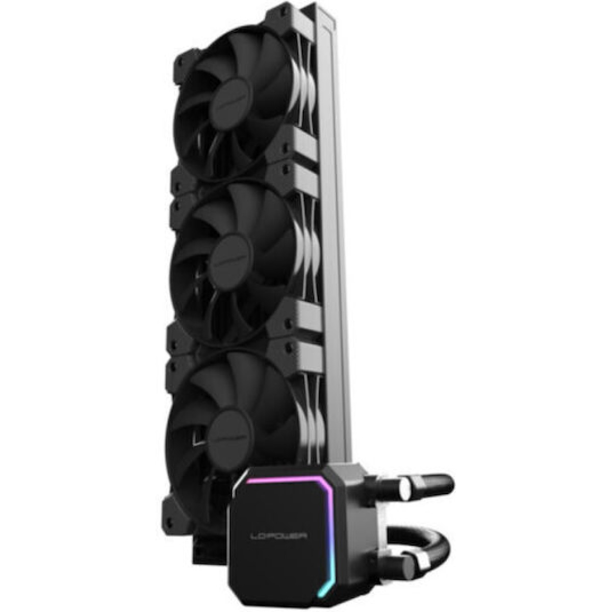 LC-Power Jet Flow Υδρόψυξη Επεξεργαστή Τριπλού Ανεμιστήρα 120mm για Socket AM4/AM5/1700/1200/115x