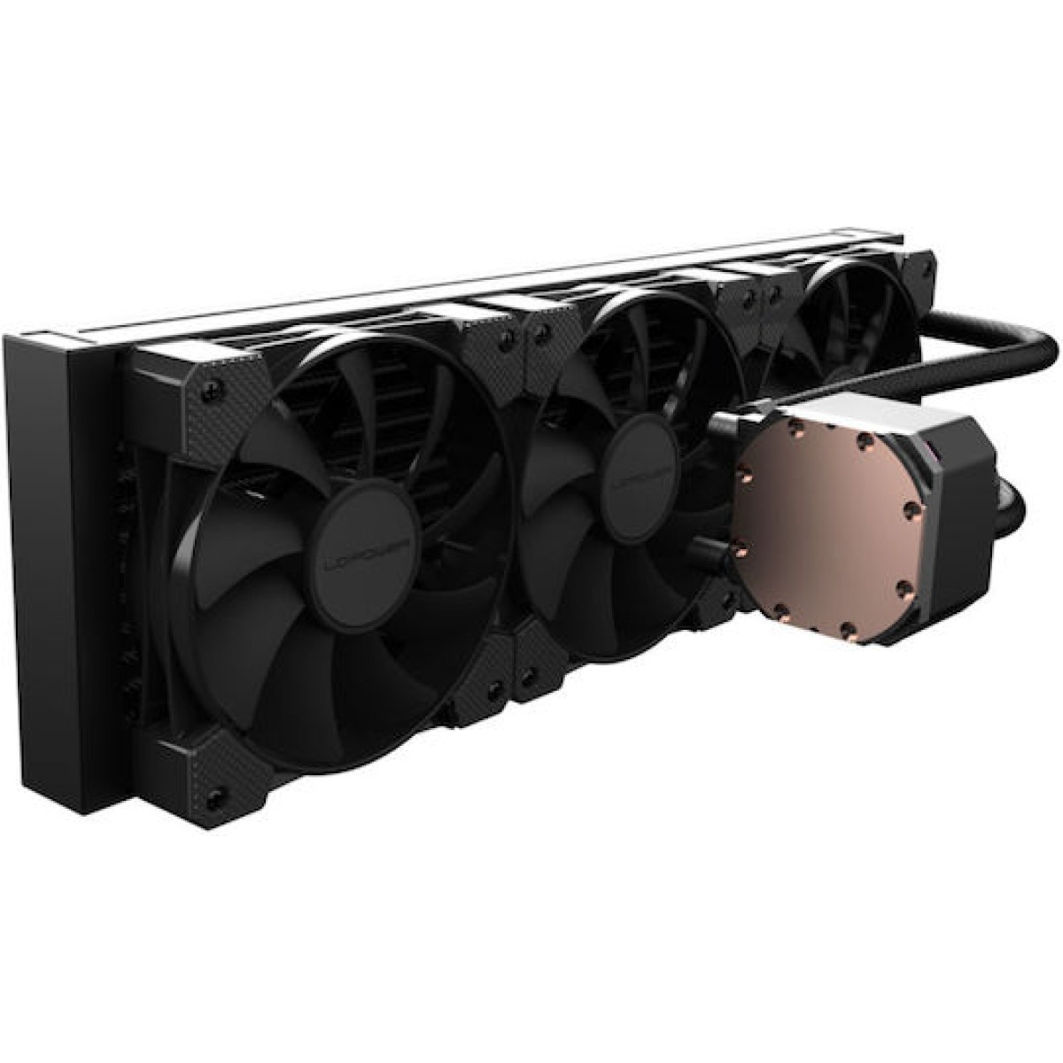 LC-Power Jet Flow Υδρόψυξη Επεξεργαστή Τριπλού Ανεμιστήρα 120mm για Socket AM4/AM5/1700/1200/115x