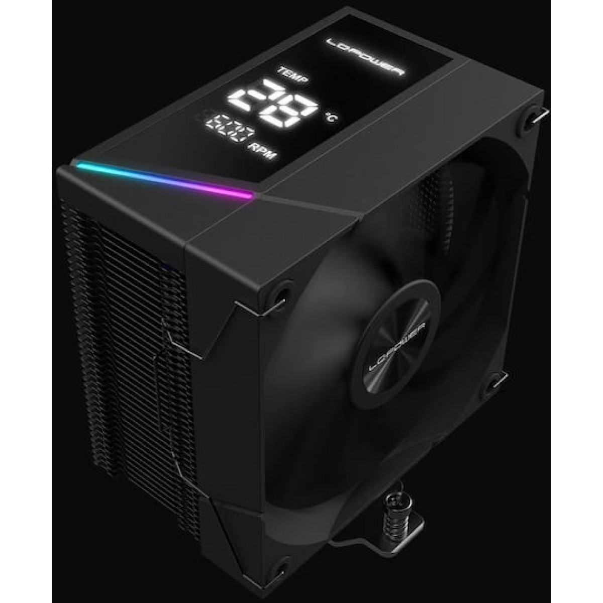 LC-Power LC-CC-120-DB6 Ψύκτρα Επεξεργαστή για Socket AM4/AM5/1200/115x/1700