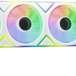 Adata Levante II 360 Υδρόψυξη Επεξεργαστή Τριπλού Ανεμιστήρα 120mm για Socket AM4/AM5/1700/1200/115x με RGB Φωτισμό Λευκή