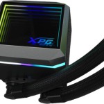 Adata Levante II 360 Υδρόψυξη Επεξεργαστή Τριπλού Ανεμιστήρα 120mm για Socket AM4/AM5/1700/1200/115x με RGB Φωτισμό Λευκή