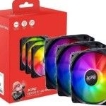 Adata XPG Vento R ARGB Case Fan 120mm με Σύνδεση 4-Pin PWM 3τμχ