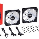 Adata XPG Vento R ARGB Case Fan 120mm με Σύνδεση 4-Pin PWM 3τμχ