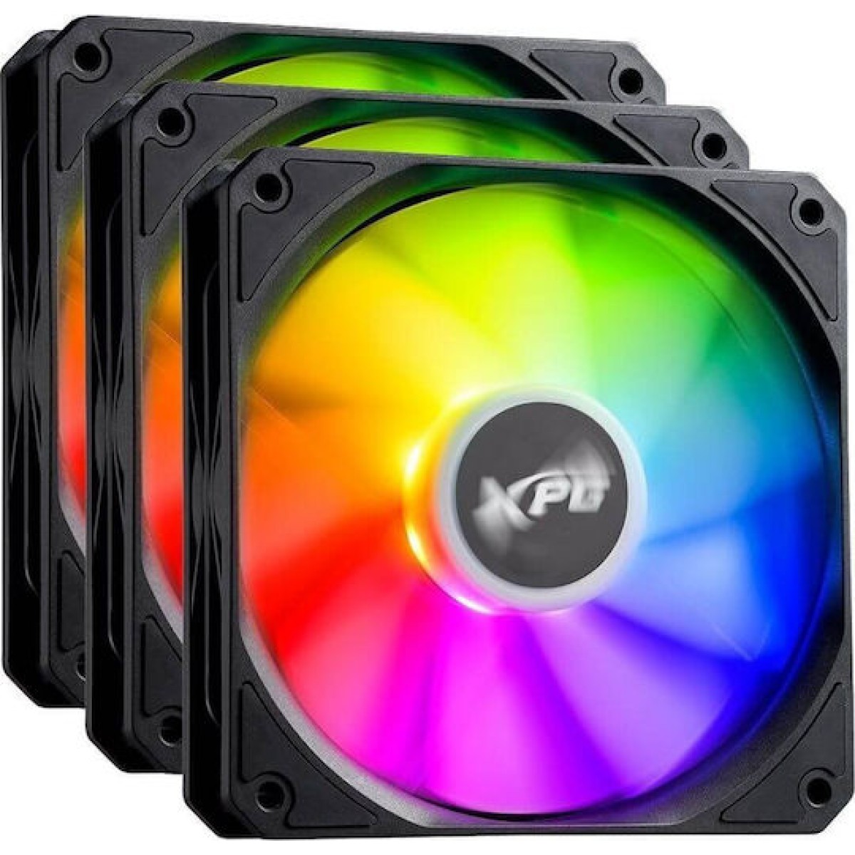 Adata XPG Vento R ARGB Case Fan 120mm με Σύνδεση 4-Pin PWM 3τμχ