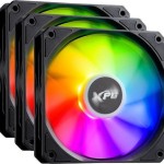 Adata XPG Vento R ARGB Case Fan 120mm με Σύνδεση 4-Pin PWM 3τμχ