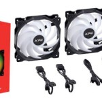 Adata XPG Vento 120 ARGB Case Fan με Σύνδεση 3-Pin 3τμχ