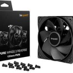 Be Quiet Pure Wings 3 Reverse Case Fan 120mm 3τμχ