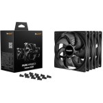 Be Quiet Pure Wings 3 Case Fan 140mm με Σύνδεση 4-Pin PWM 3τμχ