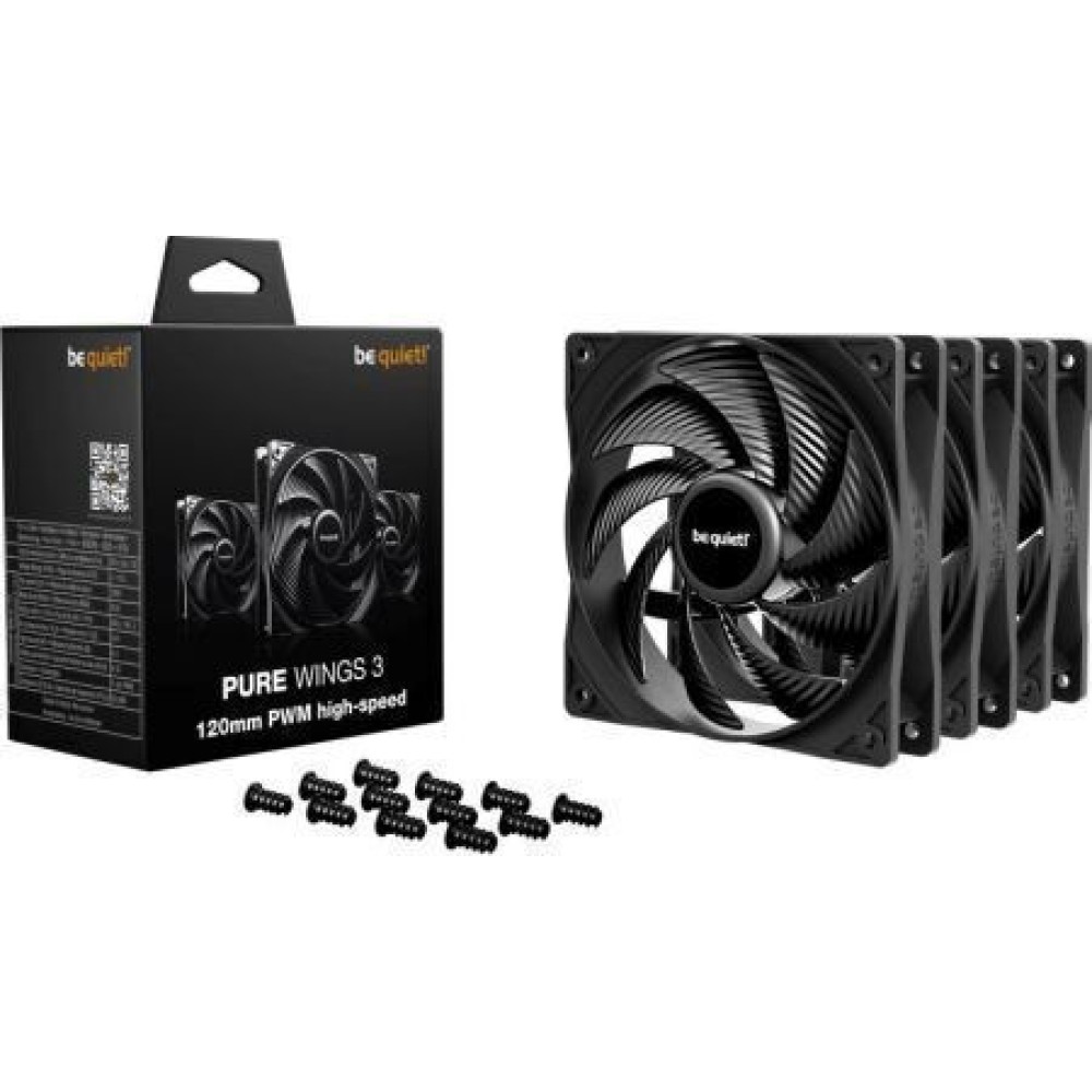 Be Quiet Pure Wings 3 HS Case Fan 120mm με Σύνδεση 4-Pin PWM
