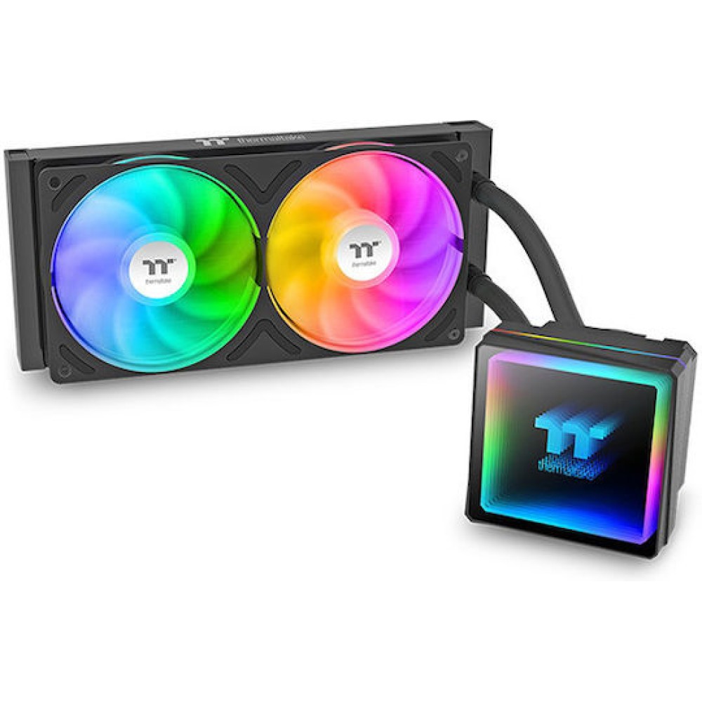 Thermaltake TH240 V3 ARGB Sync AIO Υδρόψυξη Επεξεργαστή Τριπλού Ανεμιστήρα 120mm για Socket AM4/AM5/1700/1200/115x