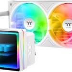 Thermaltake TH240 V3 ARGB Sync AIO Υδρόψυξη Επεξεργαστή Διπλού Ανεμιστήρα 120mm για Socket AM4/AM5/1700/1200/115x Λευκή
