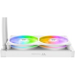 Thermaltake TH240 V3 ARGB Sync AIO Υδρόψυξη Επεξεργαστή Διπλού Ανεμιστήρα 120mm για Socket AM4/AM5/1700/1200/115x Λευκή