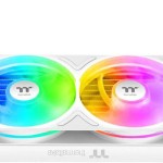 Thermaltake TH240 V3 ARGB Sync AIO Υδρόψυξη Επεξεργαστή Διπλού Ανεμιστήρα 120mm για Socket AM4/AM5/1700/1200/115x Λευκή