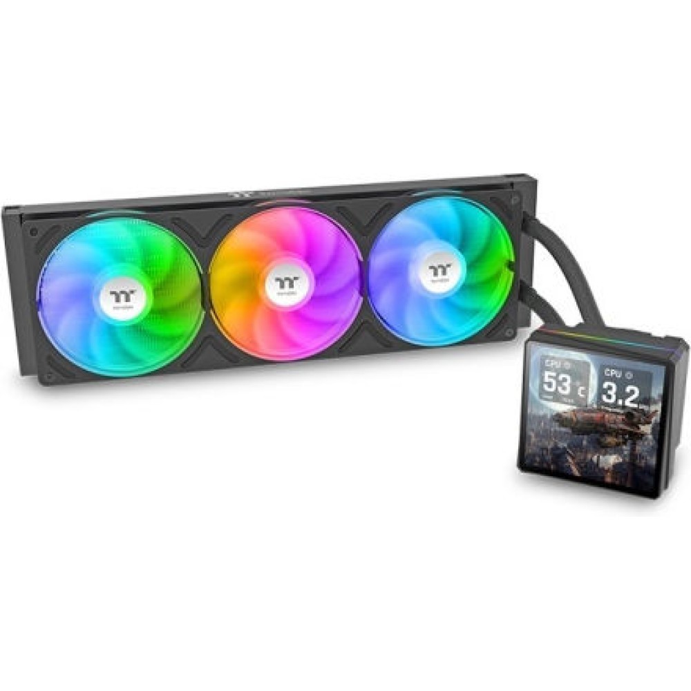 Thermaltake TH360 V3 Ultra ARGB Sync AIO Υδρόψυξη Επεξεργαστή Τριπλού Ανεμιστήρα 120mm για Socket AM4/AM5/1700/1200/115x