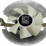 LC-Power LC-CC-85 Ψύκτρα Επεξεργαστή Low Profile για Socket AM4/AM5/115x Λευκή