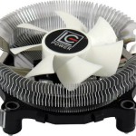 LC-Power LC-CC-85 Ψύκτρα Επεξεργαστή Low Profile για Socket AM4/AM5/115x Λευκή