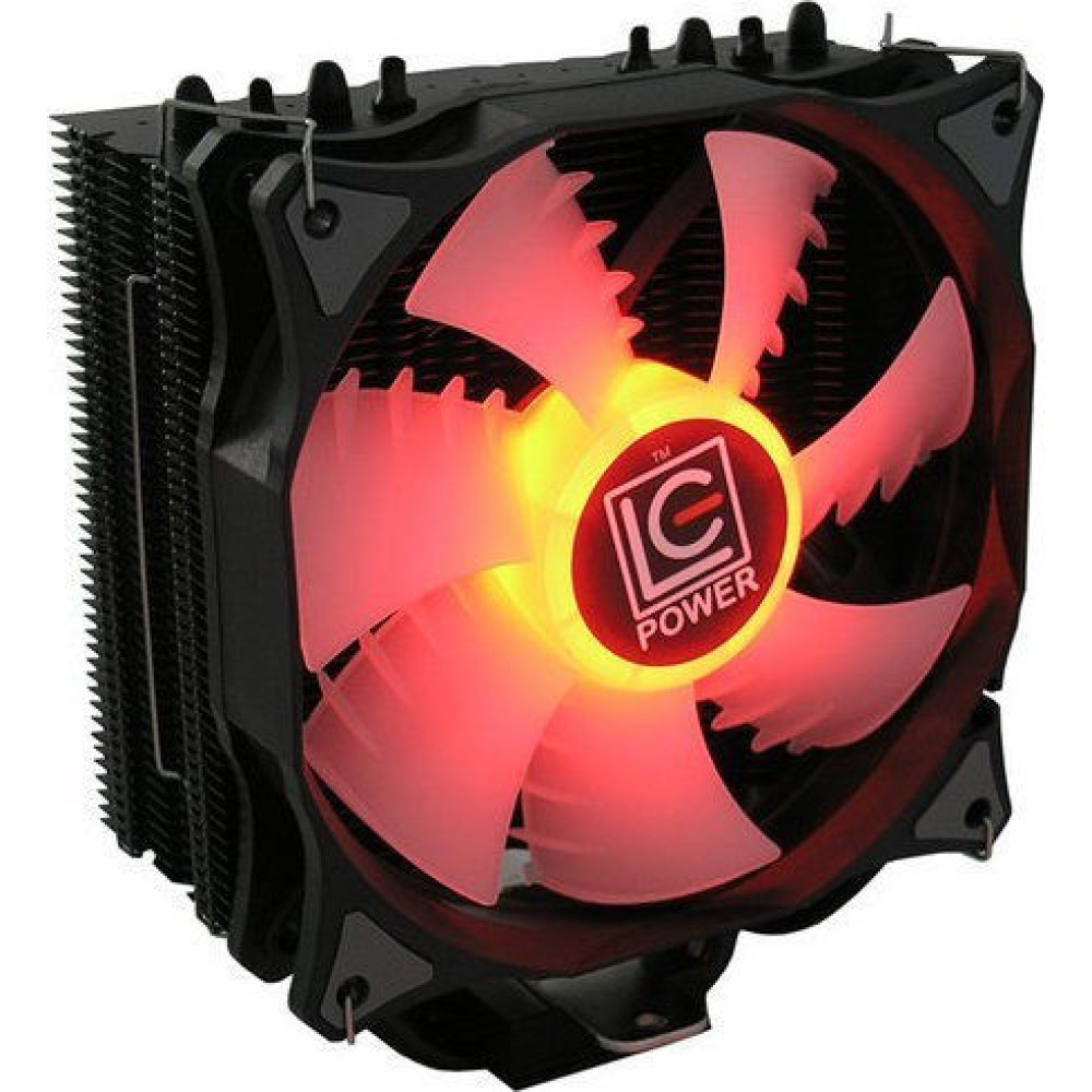 LC-Power Cosmo Cool LC-CC-120-RGB Ψύκτρα Επεξεργαστή για Socket AM4/115x/AM3/AM3+