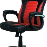 LC-Power Καρέκλα Gaming Δερματίνης Μαύρη