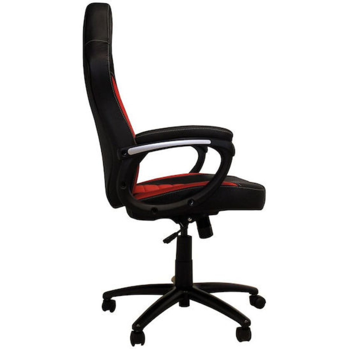 LC-Power Καρέκλα Gaming Δερματίνης Μαύρη