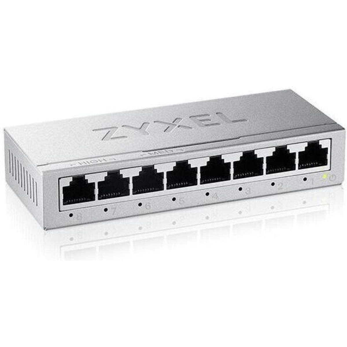 Zyxel GS-108B v5 Unmanaged L2 Switch με 8 Θύρες Gigabit (1Gbps) Ethernet