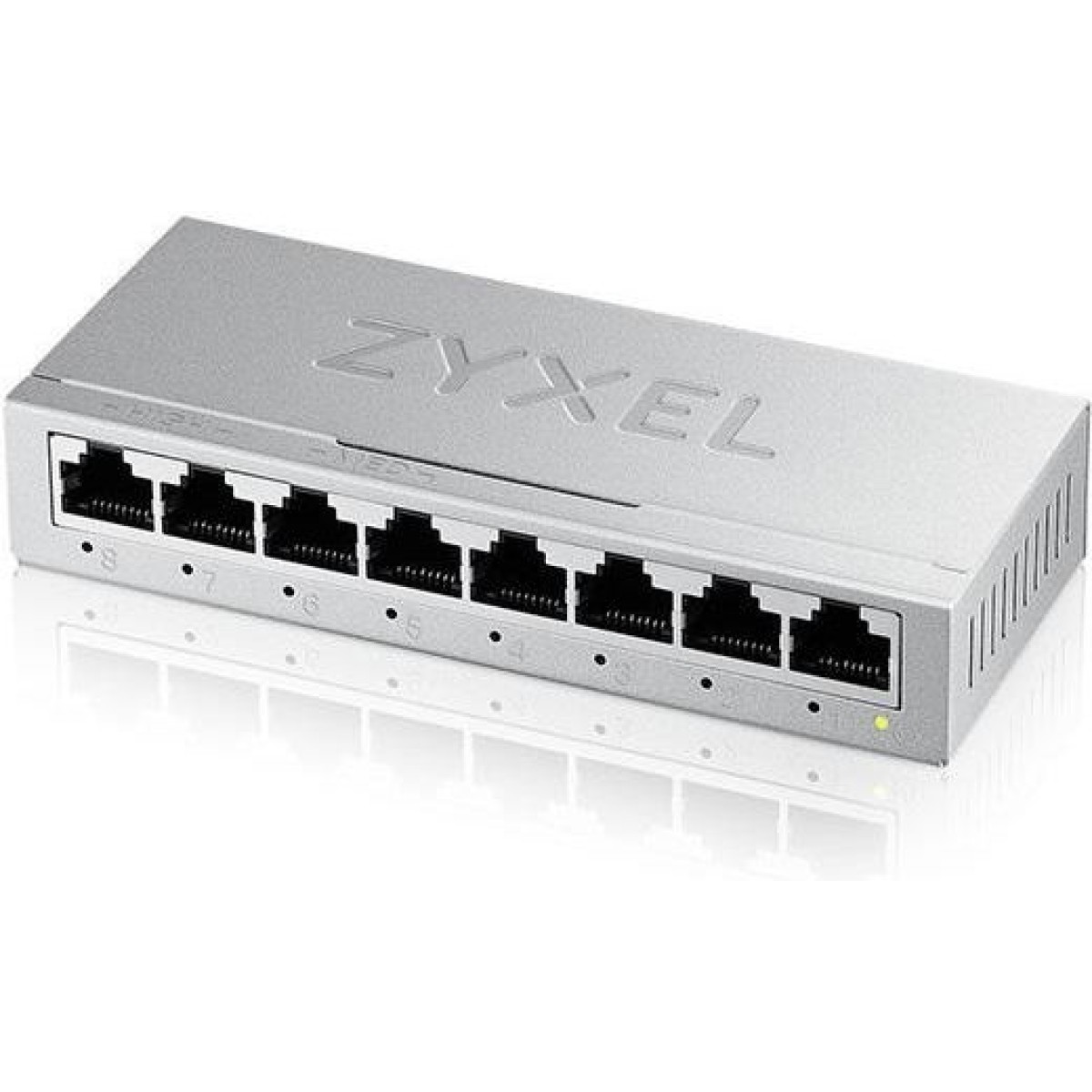 Zyxel GS-108B v5 Unmanaged L2 Switch με 8 Θύρες Gigabit (1Gbps) Ethernet