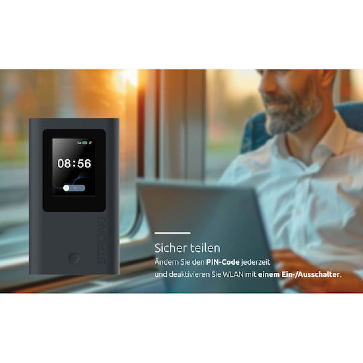 Strong Mifax 1800 Ασύρματο 5G Φορητό Hotspot Wi‑Fi 6