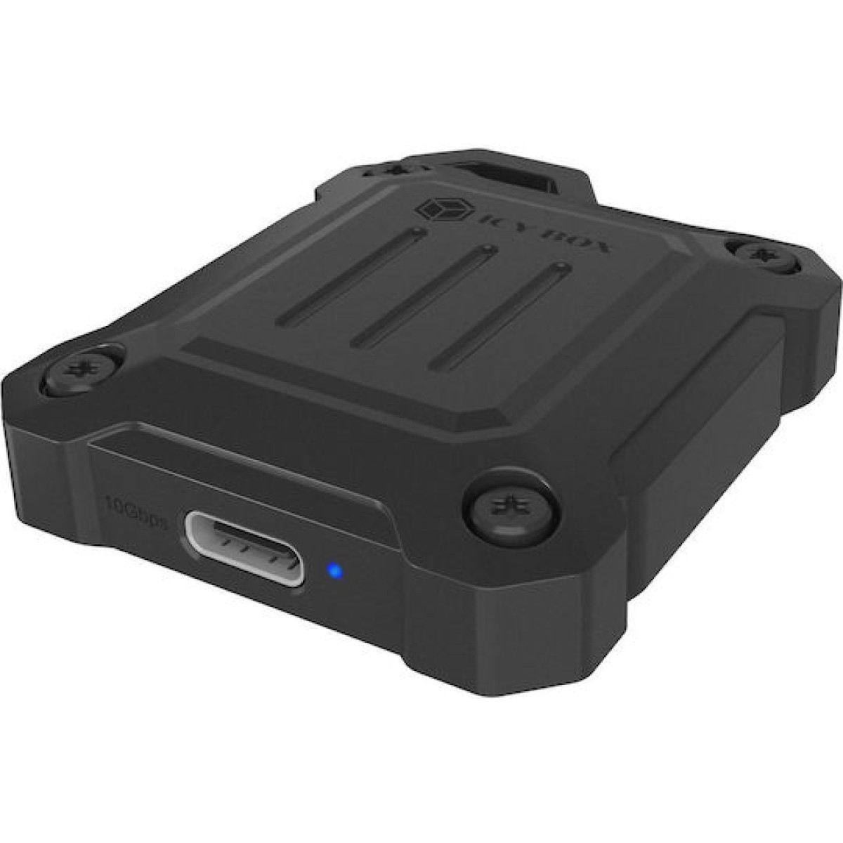 Icy Box Θήκη για Σκληρό Δίσκο M.2 SATA III NVME με σύνδεση Type-C