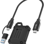 Icy Box Θήκη για Σκληρό Δίσκο M.2 SATA III NVME με σύνδεση Type-C