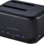 LC-Power Docking Station για 2 Σκληρούς Δίσκους SATA 2.5