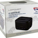 LC-Power Docking Station για 2 Σκληρούς Δίσκους SATA 2.5