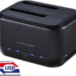 LC-Power Docking Station για 2 Σκληρούς Δίσκους SATA 2.5
