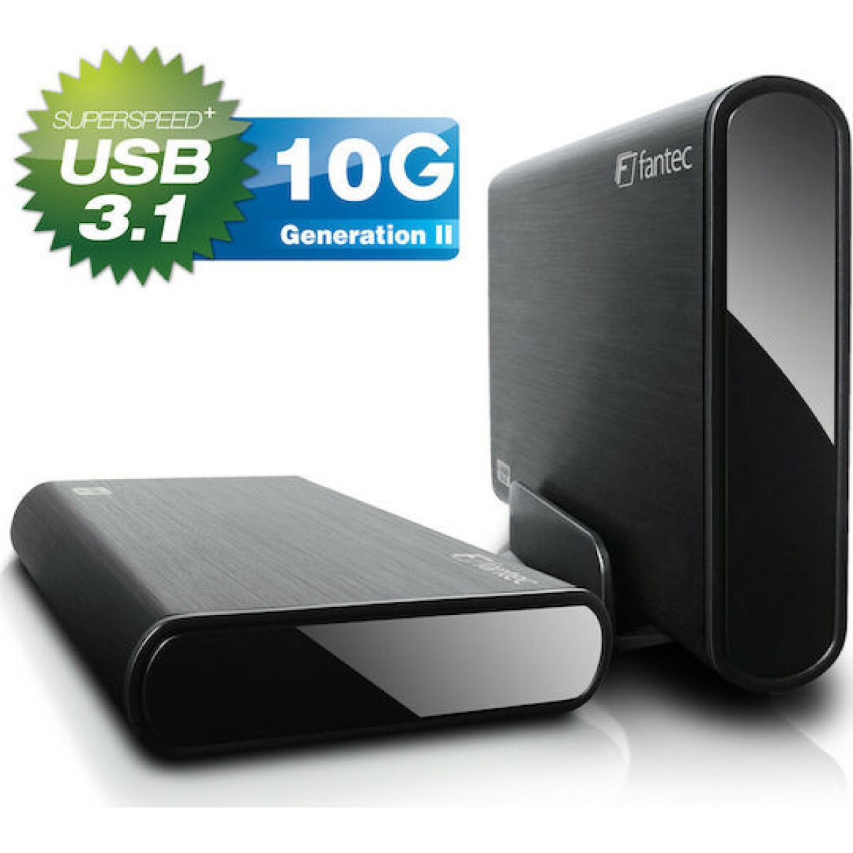 Fantec DB-ALU31 Θήκη για Σκληρό Δίσκο 3.5