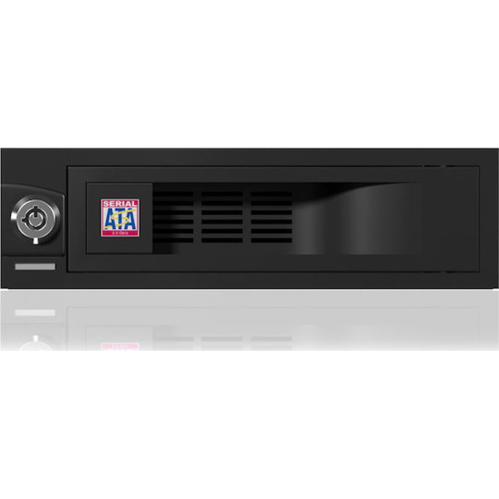 Icy Box Θήκη για SATA δίσκους Icy box Trayless Mobile Rack Μαύρο IB-168SK-B