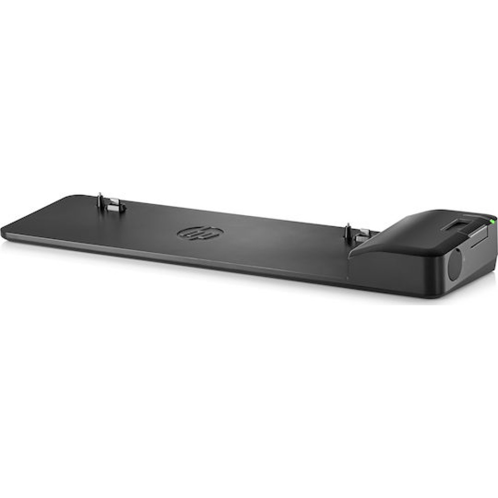 HP 2013 Ultraslim Dock Docking Station με Ethernet και σύνδεση 2 Οθονών Μαύρο