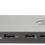 HP 2013 Ultraslim Dock Docking Station με Ethernet και σύνδεση 2 Οθονών Μαύρο