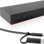 Lenovo ThinkPad Hybrid USB-C / USB-A Docking Station με HDMI/DisplayPort 4K PD Ethernet και συνδεση 2 Οθονών Μαύρο