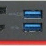 Lenovo ThinkPad Hybrid USB-C / USB-A Docking Station με HDMI/DisplayPort 4K PD Ethernet και συνδεση 2 Οθονών Μαύρο