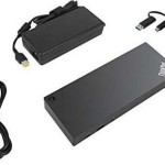 Lenovo ThinkPad Hybrid USB-C / USB-A Docking Station με HDMI/DisplayPort 4K PD Ethernet και συνδεση 2 Οθονών Μαύρο
