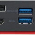 Lenovo ThinkPad Hybrid USB-C / USB-A Docking Station με HDMI/DisplayPort 4K PD Ethernet και συνδεση 2 Οθονών Μαύρο