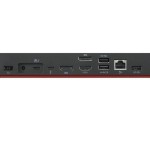 Lenovo ThinkPad Universal USB-C Docking Station με HDMI/DisplayPort 4K PD Ethernet και συνδεση 3 Οθονών Μαύρο