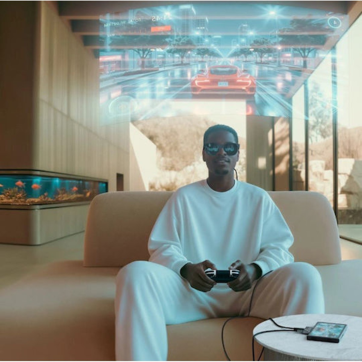 Αντάπτορας Satechi Mobile Xr Hub Microsd Reader Γυαλιά Ar Xr Type-c Male 1 X Type-c 100w 1 X Type-c 10gbps 4k@60hz 1 X Microsd Space Grey St-hxrsdm