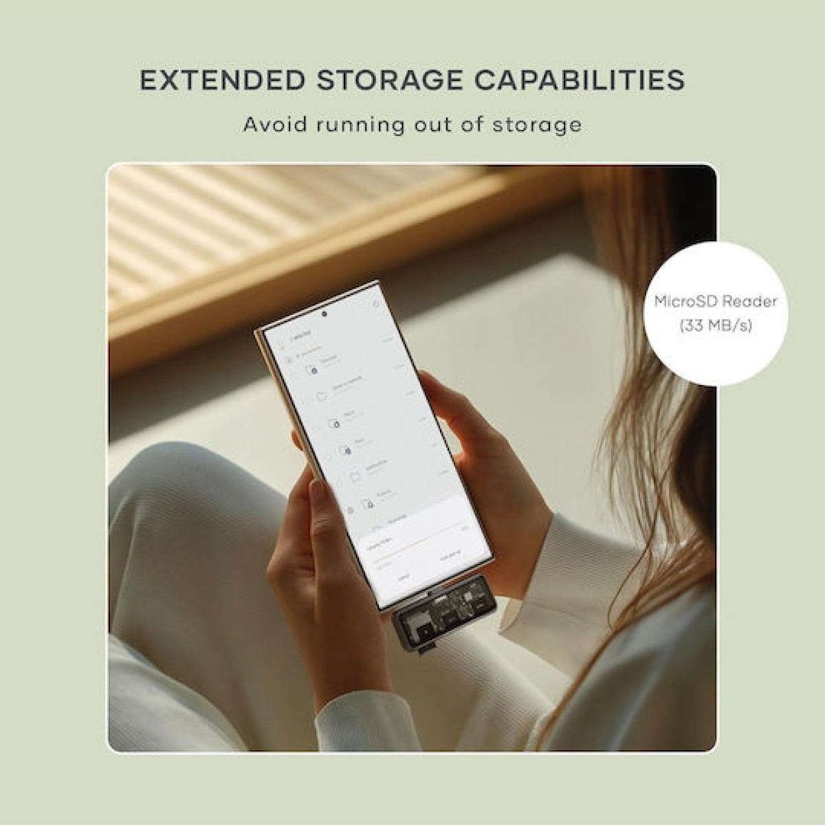 Αντάπτορας Satechi Mobile Xr Hub Microsd Reader Γυαλιά Ar Xr Type-c Male 1 X Type-c 100w 1 X Type-c 10gbps 4k@60hz 1 X Microsd Space Grey St-hxrsdm