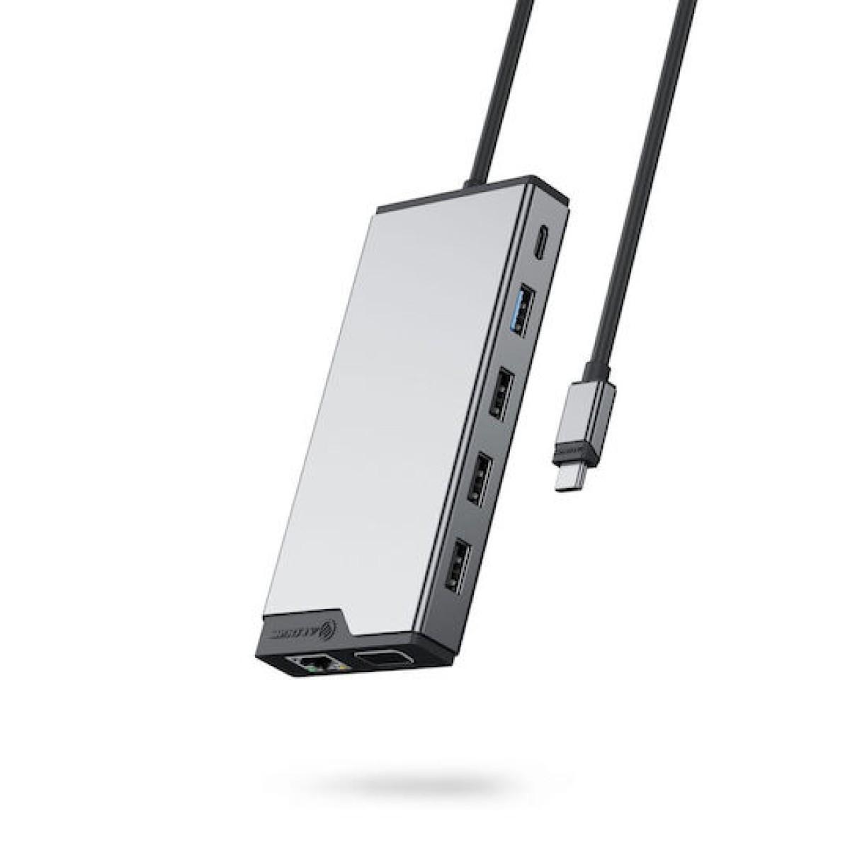 Alogic 12-in-1 USB-C Docking Station με HDMI 4K PD Ethernet και σύνδεση 3 Οθονών Γκρι